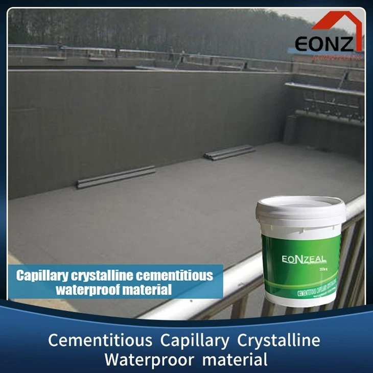 Cement Based Permeable Crystalline Waterproof Coating For Toilet